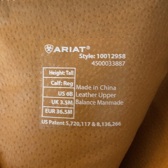 Ariat Volant Tall Boots(Last Markdown) - Picture 6 of 6